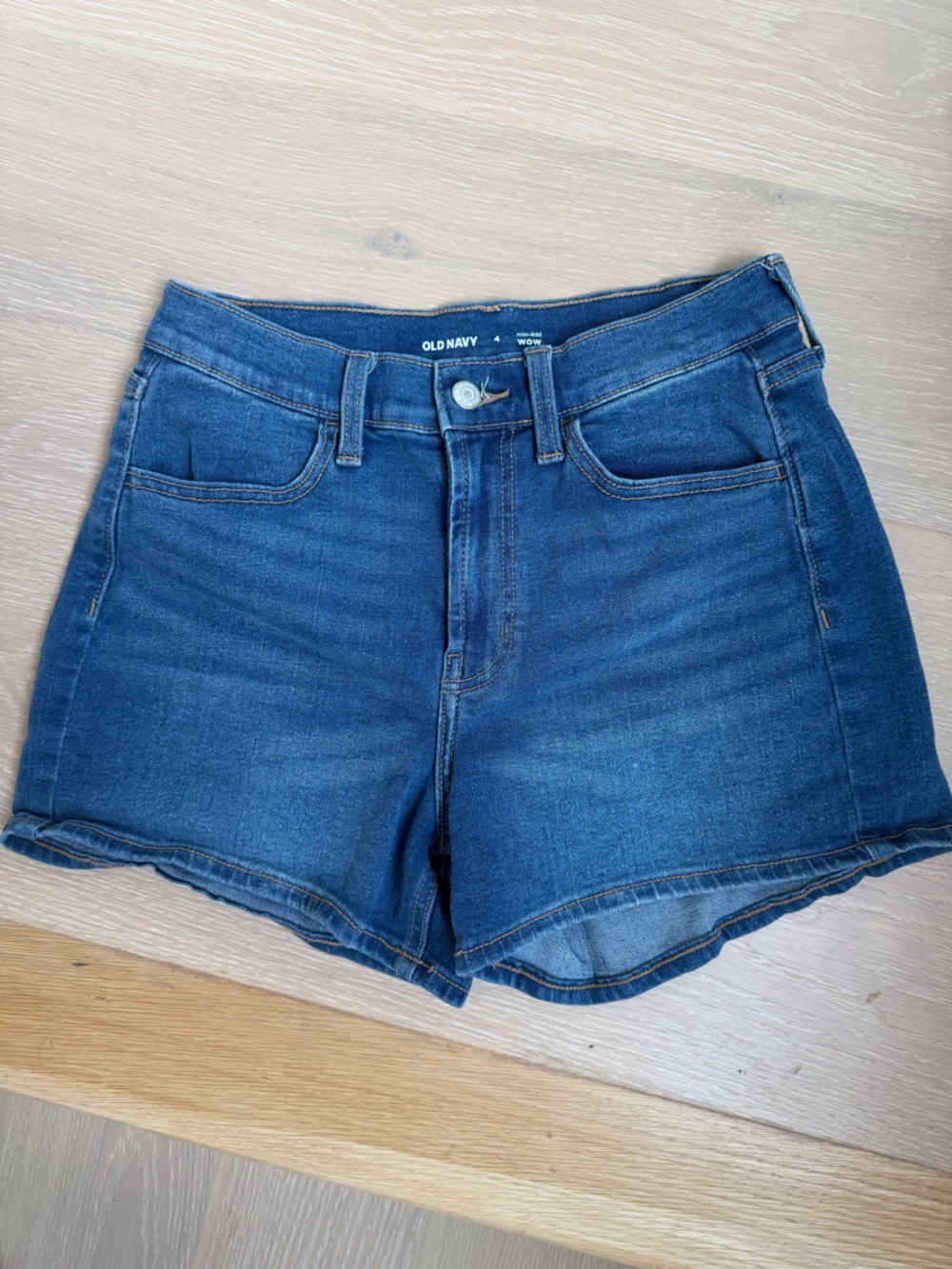 Old Navy Dark Blue Denim Shorts